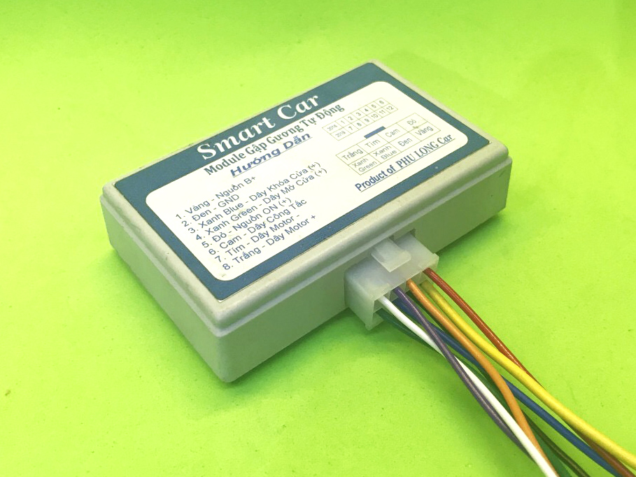 Module tự động gập gương ô tô